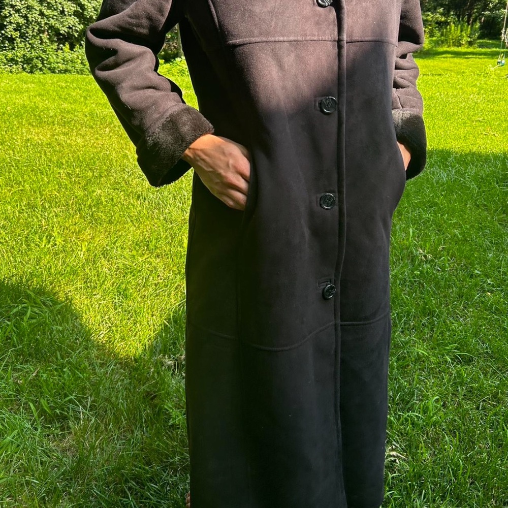Winter trench coat